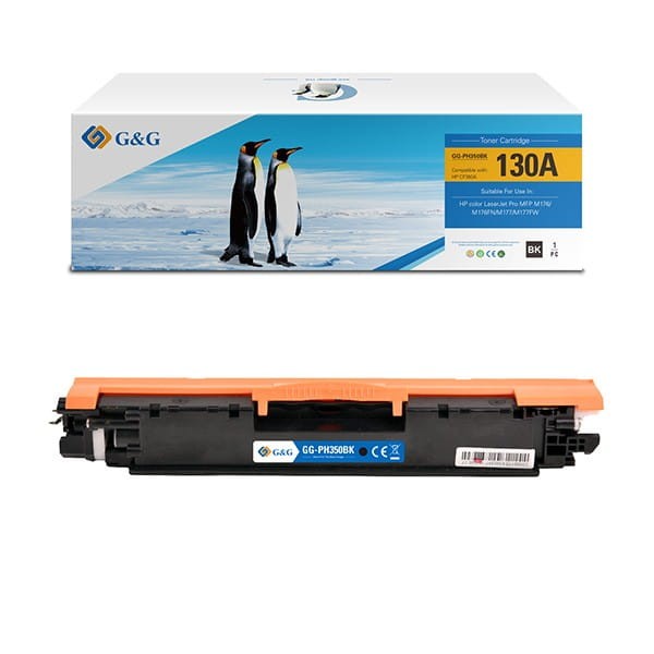 G&amp;G kompatybilny toner z CF350A, black, 1300s, NT-PH350BK, HP 130A, dla HP Color LaserJet Pro M176n, M177fw, N