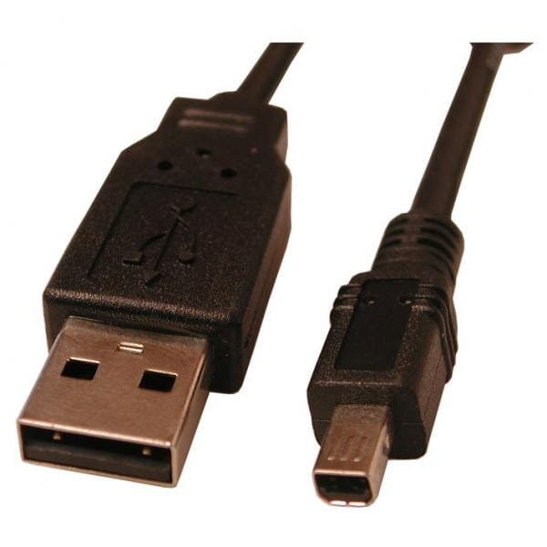 Kabel USB (2.0), USB A M- 4 pin M, 1.8m, czarny