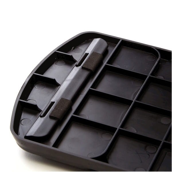 Ergonomiczna żelowa, czarna, 15.6x25 cm, 2.6 cm, Fellowes, tekstylna powierzchnia