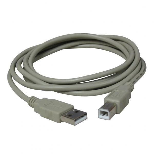Kabel USB (2.0), USB A M- USB B M, 1.8m, czarny