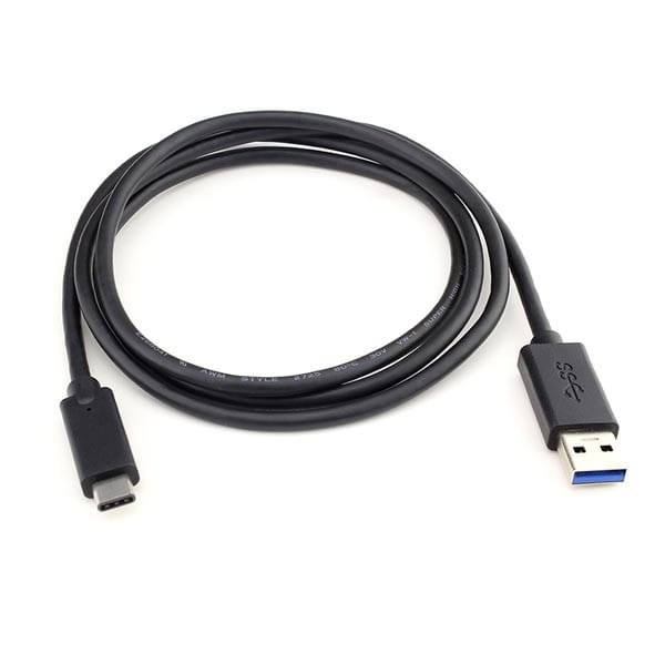 Kabel USB (2.0), USB A M- USB C M, 1m, czarny, Logo, blistr
