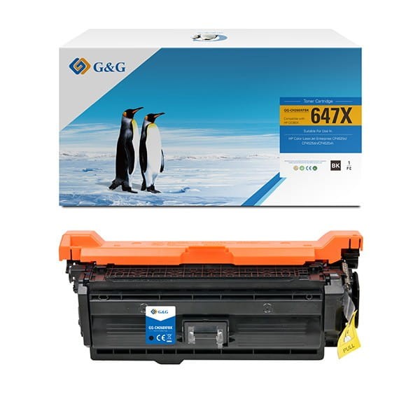 G&amp;G kompatybilny toner z CE260X, black, 17000s, NT-CH260XFBK, HP 649X, high capacity, dla HP Color LaserJet CP4525, N