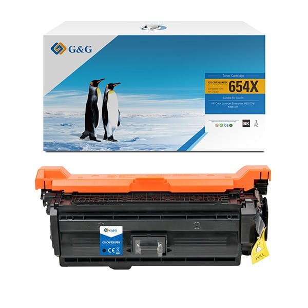 G&amp;G kompatybilny toner z CF330X, black, 20500s, NT-CHF330XFBK, HP 654X, dla HP Color LaserJet Enterprise Flow M680z, M651dn, M651,