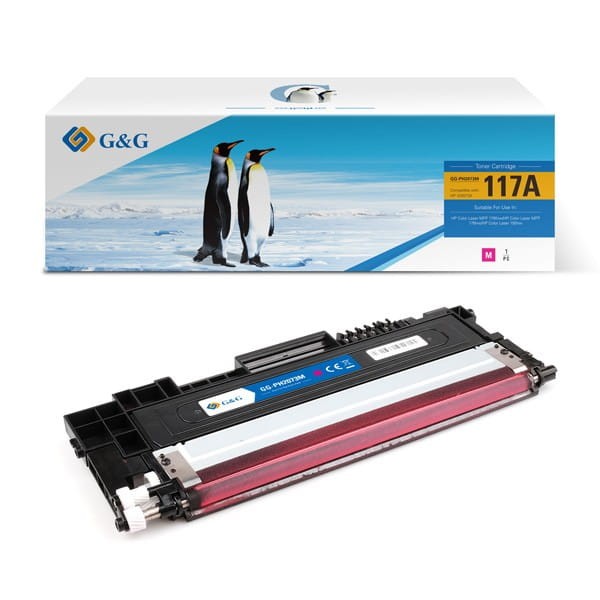 G&amp;G kompatybilny toner z W2073A, magenta, 700s, NT-PH2073M, HP 117A, dla HP Color Laser 150, MFP 178, MFP 179, N