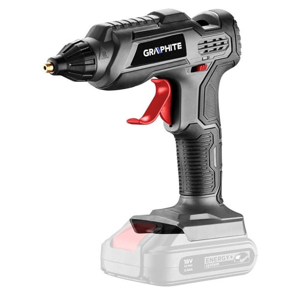 Pistolet klejowyENERGY+200Graphite58G040Max temperatura 210 st Cczarna