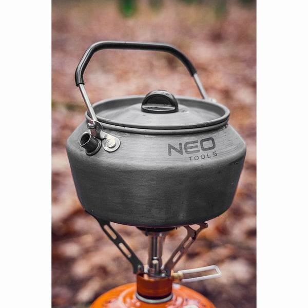 Palnik gazowy turystyczny srebrna, 3000W, Neo Tools