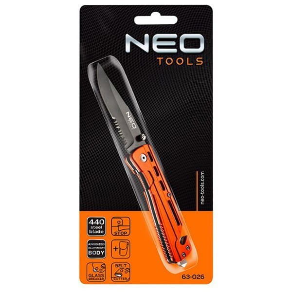 Neo Tools nerezová ocel, 20mm, 9mm, 63-026, nylonowe etui
