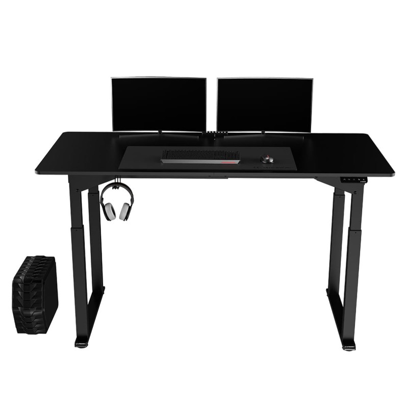 Biurko, elektycznie regulowany, 74-116 cm, z podkładką pod mysz XXL, ULTRADESK