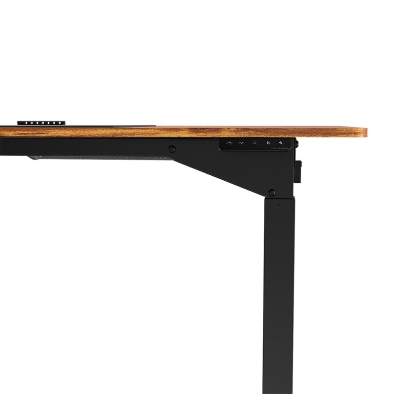 Biurko, elektycznie regulowany, 160x75 cm, 74-116 cm, z podkładką pod mysz XXL, ULTRADESK, uchwyt na słuchawki