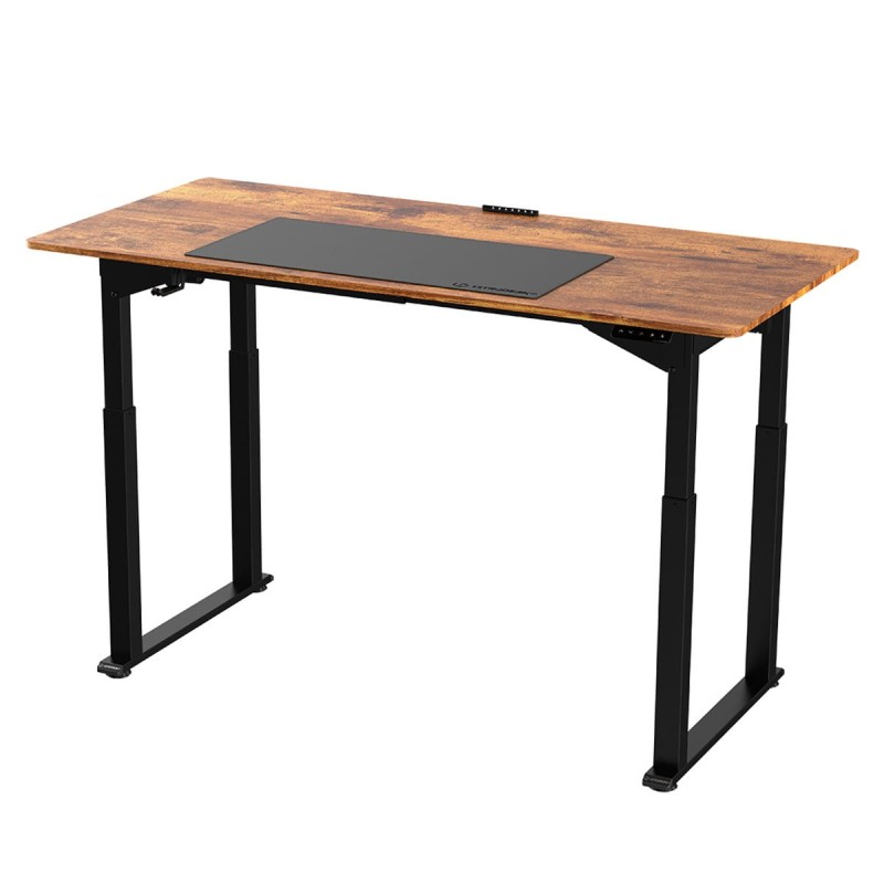 Biurko, elektycznie regulowany, 160x75 cm, 74-116 cm, z podkładką pod mysz XXL, ULTRADESK, uchwyt na słuchawki