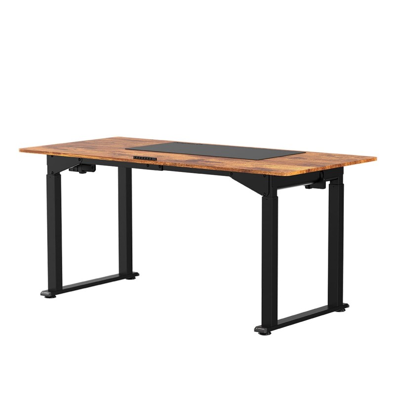 Biurko, elektycznie regulowany, 160x75 cm, 74-116 cm, z podkładką pod mysz XXL, ULTRADESK, uchwyt na słuchawki