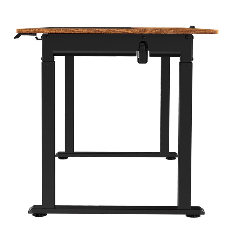 Biurko, elektycznie regulowany, 160x75 cm, 74-116 cm, z podkładką pod mysz XXL, ULTRADESK, uchwyt na słuchawki