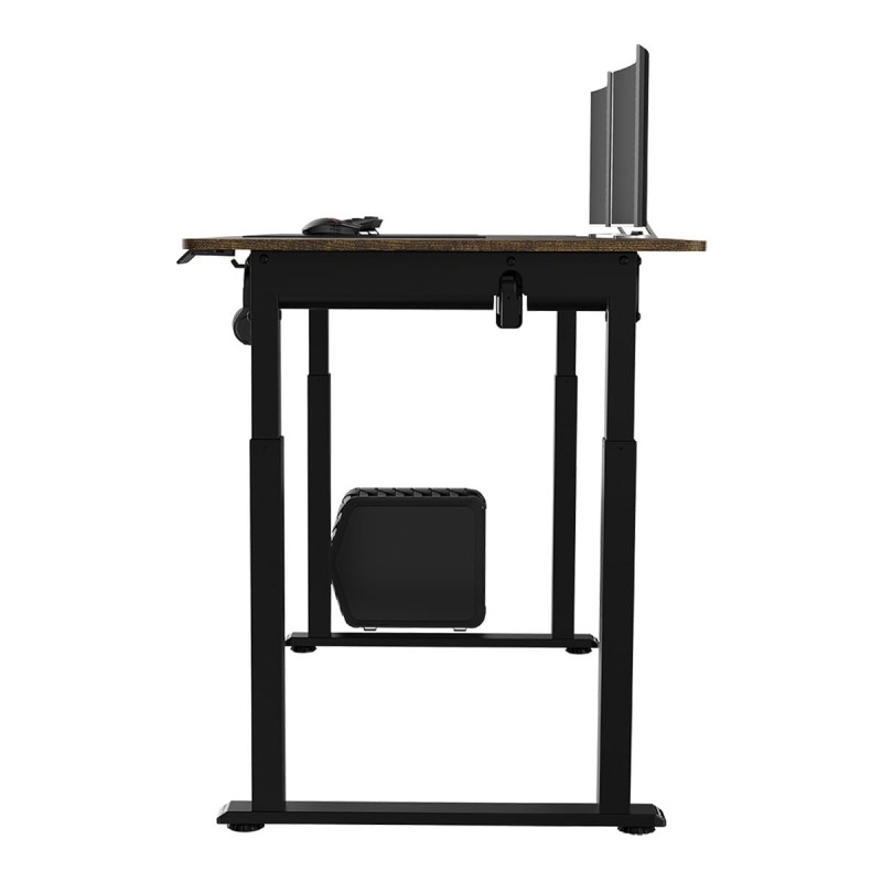 Biurko, elektycznie regulowany, 160x75 cm, 74-116 cm, z podkładką pod mysz XXL, ULTRADESK, uchwyt na słuchawki