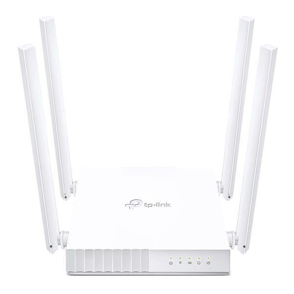 TP-LINK router Archer C24 2.4GHz i 5GHz, extender/ wzmacniacz, access point, IPv6, 733Mbps, zewnętrzna anténa, 802.11ac, Kontrola
