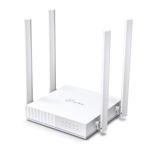 TP-LINK router Archer C24 2.4GHz i 5GHz, extender/ wzmacniacz, access point, IPv6, 733Mbps, zewnętrzna anténa, 802.11ac, Kontrola