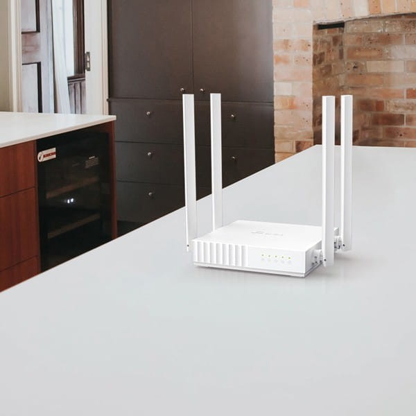 TP-LINK router Archer C24 2.4GHz i 5GHz, extender/ wzmacniacz, access point, IPv6, 733Mbps, zewnętrzna anténa, 802.11ac, Kontrola