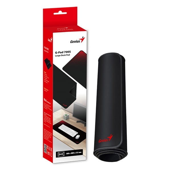 Czarno-czerwona, tekstylny, 2,5 mm, Genius