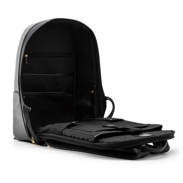 Plecak na  notebook 15,6", Dalia, czarny, poliuretan, Bestlife