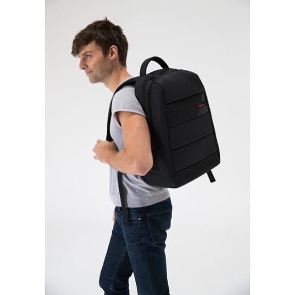 Plecak na  notebook 15,6", CPLUS, czarny, poliester, Bestlife