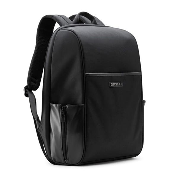 Plecak na  notebook 15,6", Calpe 2.0, czarny, 95% poliester + 5% poliuretan, Bestlife