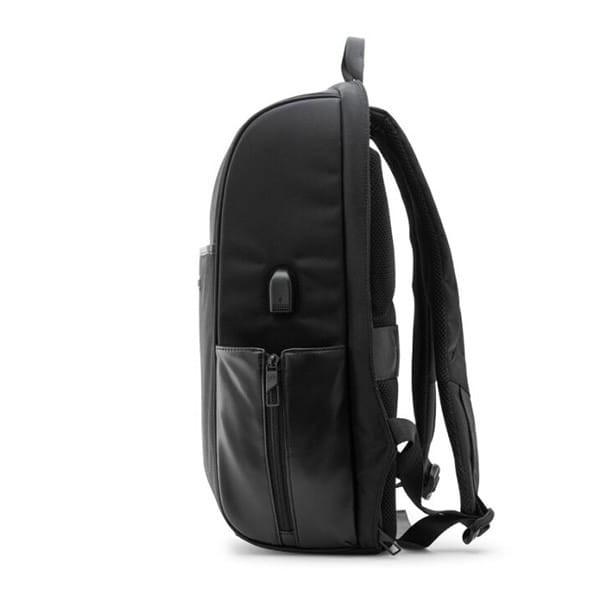 Plecak na  notebook 15,6", Calpe 2.0, czarny, 95% poliester + 5% poliuretan, Bestlife
