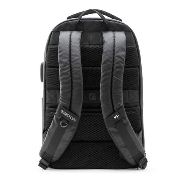 Plecak na  notebook 15,6", Oden X, czarny, poliester, Bestlife