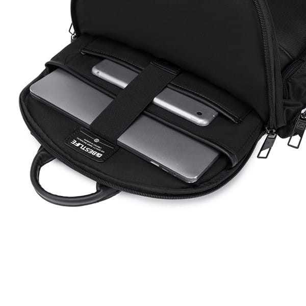 Plecak na  notebook 14,1", Franklyn, czarny, nylon, Bestlife