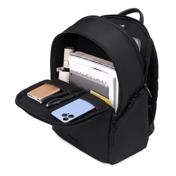Plecak na  notebook 14,1", Franklyn, czarny, nylon, Bestlife