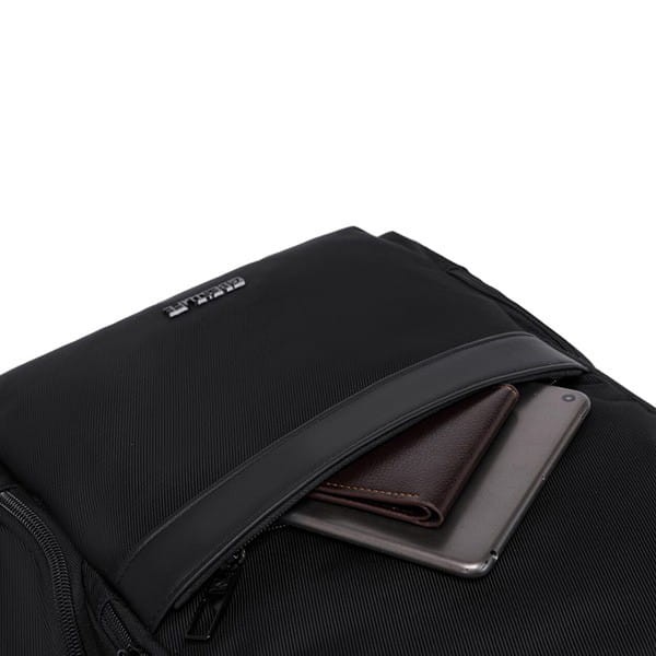 Plecak na  notebook 14,1", Franklyn, czarny, nylon, Bestlife
