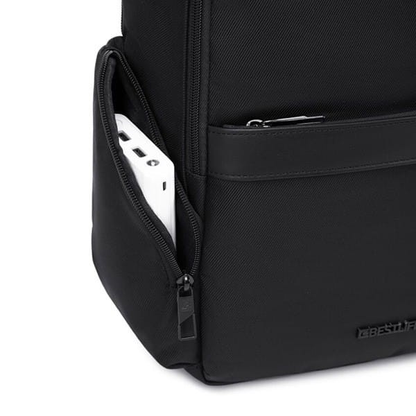 Plecak na  notebook 14,1", Franklyn, czarny, nylon, Bestlife