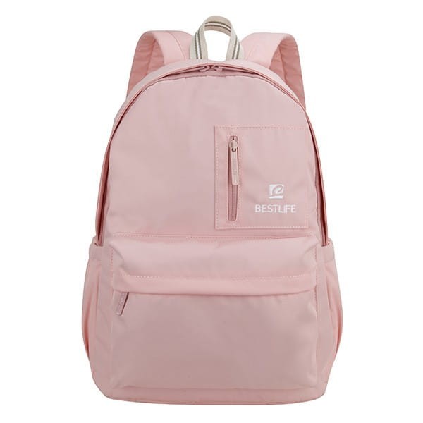 Plecak na  notebook 14,1", COL-Rainbow, różowy, poliester, Bestlife