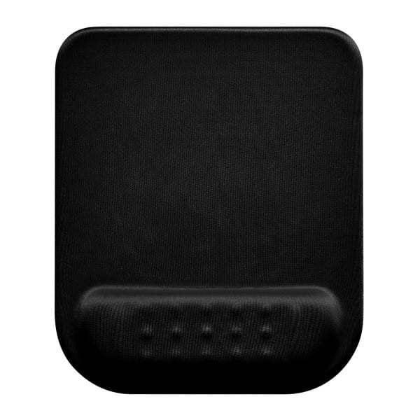 Podkładka pod mysz i nadgarstek, Powerton Ergoline Dark Edition, ergonomiczna, czarna, piana, Powerton