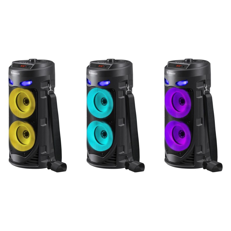 Defender głośnik CRASHBOOM, Li-Ion, 2.0, 16W, czarny, z mikrofonem