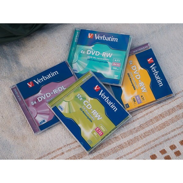 Verbatim CD-RW, 43148, SERL Scratch Resistant, 10-pack, 700MB, 12x, 80min., 12cm, bez możliwości nadruku, jewel box, do archiwizac