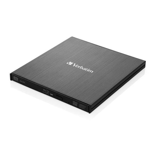 Verbatim Zewnętrzna nagrywarka Blu-Ray, 43890, technologia MDISC (tm)