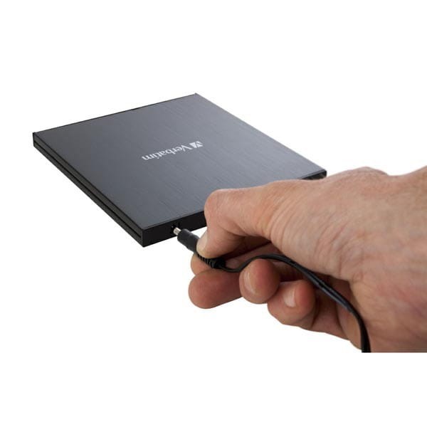 Verbatim Zewnętrzna nagrywarka Blu-Ray, 43890, technologia MDISC (tm)