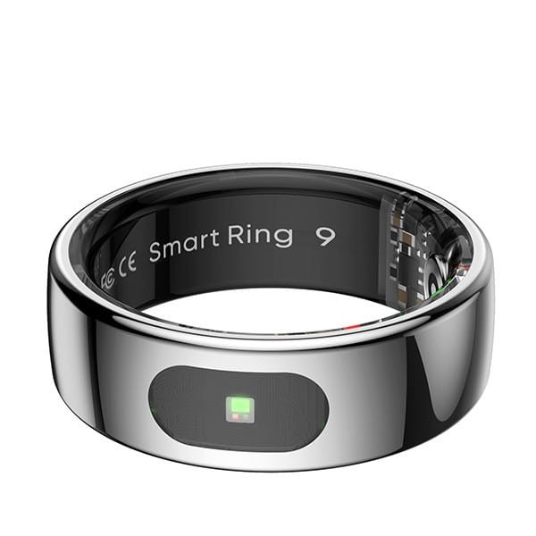Smart RING PRO srebrny, zmierz stres, bicie serca, monitor. snu, roz .12, Powerton