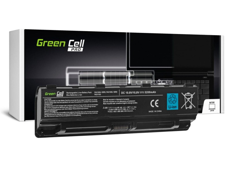 Green Cell bateria do PA5109U-1BRS do Toshiba Satellite C50 C50D C55 C55D C70 C75 L70 S70 S75