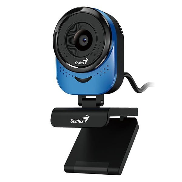 Genius Webcam FaceCam 1000X kamera web, niebieska HD 720P
