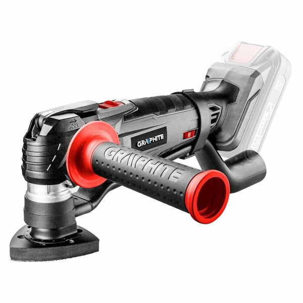 Urządzenie wielofunkcyjne Graphite 58G013, zasilanie akumulatorem, 18V, Li-Ion, 20000osc./min, 3°, Energy+, uszkodzone opakowanie