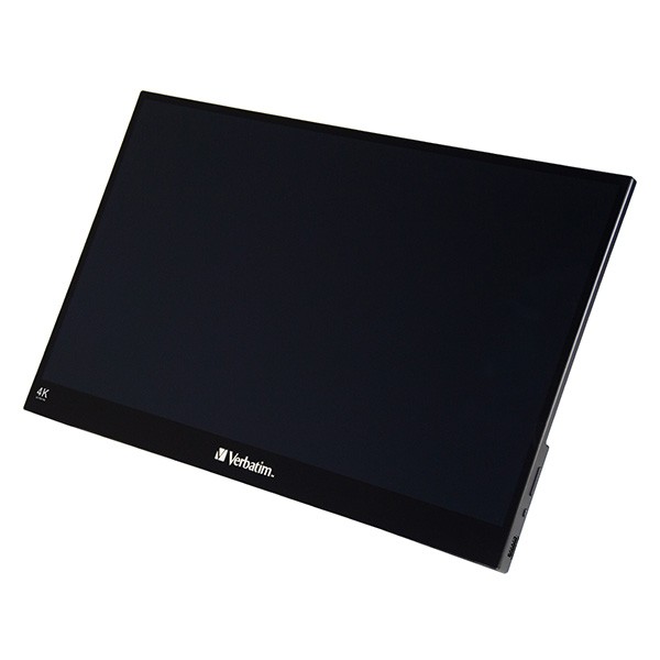 Verbatim monitor przenośny dotykowy, PMT-17-4K, 17.3", Ultra HD 4K (3840x2160), 60Hz, czarny