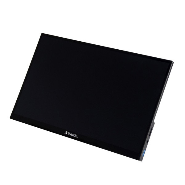 Verbatim monitor przenośny dotykowy, PMT-14, 14", Full HD (1920x1080), 60Hz, czarny