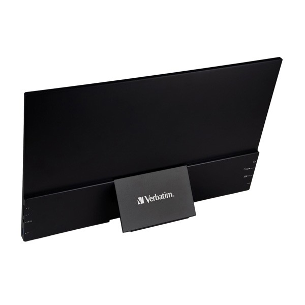 Verbatim monitor przenośny dotykowy, PMT-17, 17.3", Full HD (1920x1080), 60Hz, czarny