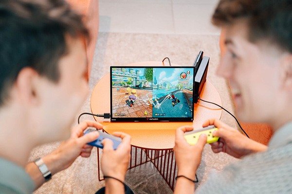 Verbatim przenośny monitor dotykowy, ALU, 13.3", WUXGA (1920 x 1200), 60Hz, czarny