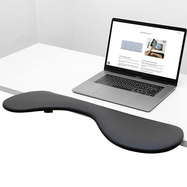 Powerton ERGO AXISI Ergonomiczny podłokietnik, podpórka pod ramiona piankowa, czarna