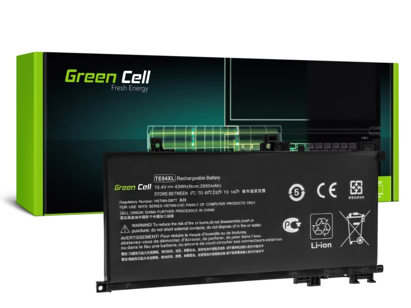 Green Cell bateria TE04XL do HP Omen 15-AX202NW 15-AX205NW 15-AX212NW 15-AX213NW, HP Pavilion 15-BC501NW 15-BC505NW 15-BC507NW