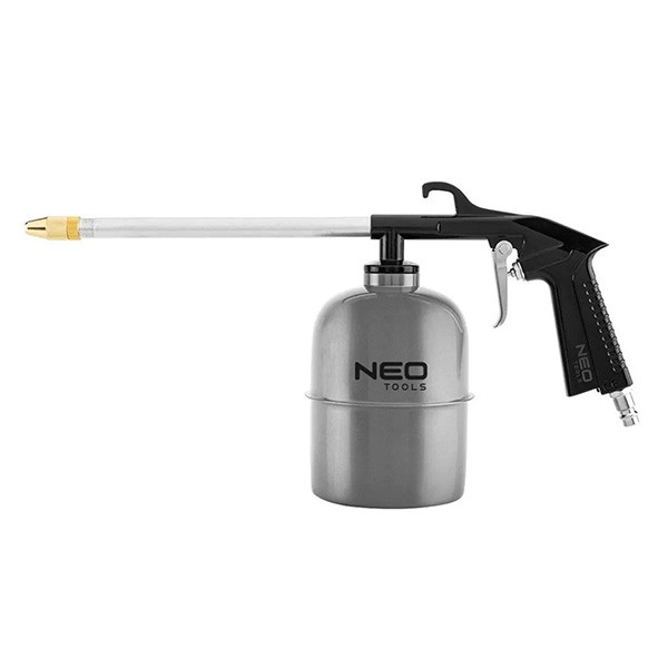 Zestaw lakierniczy 5 elem.14-699, 216 szt, pistolet do pompowania opon z manometrem, NEO TOOLS