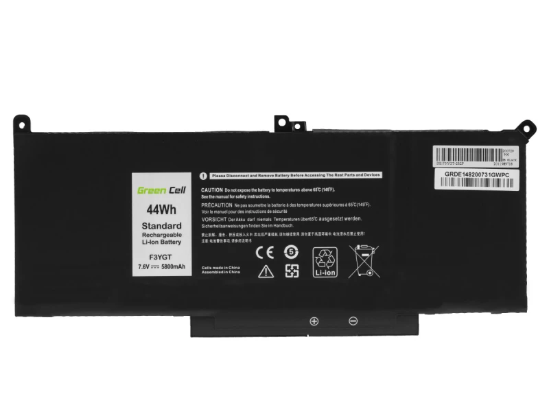 Green Cell bateria F3YGT do Dell Latitude 7280 7290 7380 7390 7480 7490