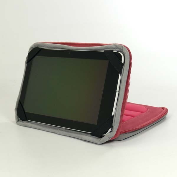 Opakowanie na tablet 7", Tootsie, różowy, nylon