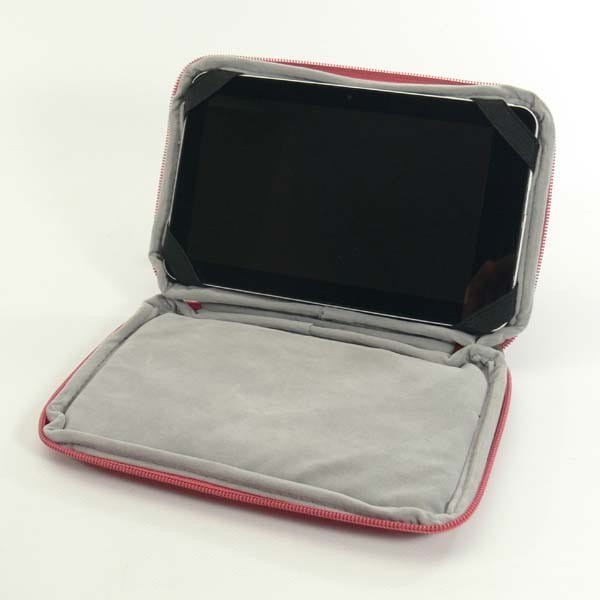 Opakowanie na tablet 7", Tootsie, różowy, nylon